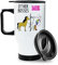 Unicorn Coffee Mug - Other Bosses Vs Me 14 oz Stainless Steel Insulated Travel Mug - Humour Mug Managers from Employee, Co-worker - Christmas, Birthday Cup for Boss Lady (White Travel Mug)