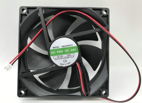 Cooling fan 24V 90MM, YM2409PST1 24V 0.24A 0.35A 9CM 90x90x25mm