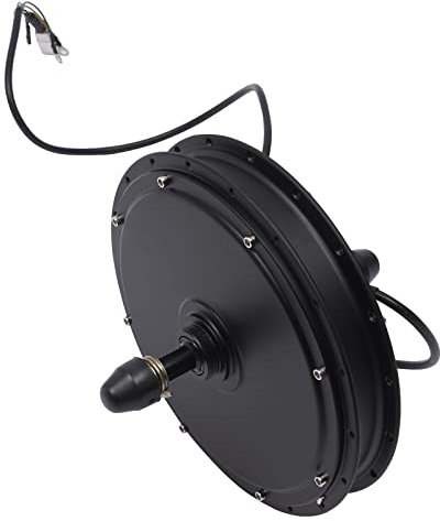 SICHENSH Elektrisches Fahrrad-Umbausatz, 36V 500W E-Bike Umbausatz, Ebike Nachrüstsatz, Ebike Umbausatz Heckmotor mit Scheibenbremse, Elektrisches Fahrrad Umwandlung Motor 350rmp, Hinten