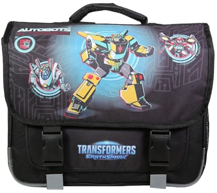 Bagtrotter Schultasche 38 cm Transformers Schwarz