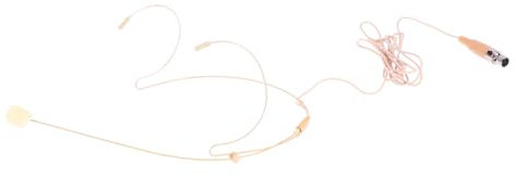 JEWEDECO Microfono Condensatore Per Insegnamento Pin Beige Design Per Guide Turistiche e Karaoke