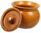 IMIKEYA Cruche Pot En Terre Cuite Bols De Soupe à L'oignon Trousse Cocotte Avec Couvercle Bol De Soupe Récipient Avec Couvercle Casserole Bol Pho Chandelles Bol Apéritif Portion Céramique