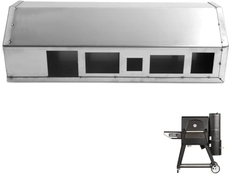 Hitzekrümmer für Masterbuilt Gravity Series 560 Digital Grillteile, SS | 9904190038 Wärmeverteiler für Masterbuilt 560 MB20040220 MB20041020 Holzkohlegrill und Smoker Ersatzteile, strapazierfähig