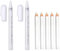 COWANIEE 7 Pcs White Nail Pencil Set, Tip Nail Whitening Pencil Under Nails for Diy Nail Decoration (White)