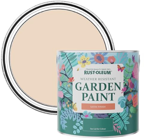 Rust-Oleum Mould Resistant Garden Paint in Satin Finish - Eleanor 2.5 litre
