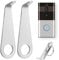Mabor 2Pcs Video Doorbell Key Replacement Tool, Secure Removal Key Tool Compatible with Keyring Battery Doorbell Camera Opening Tools