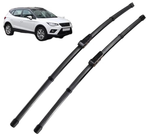 ZXBL 2 Escobillas Limpiaparabrisas Delanteras para Seat Arona 2017–2023, 26+18, Fácil Instalación Limpieza Silenciosa