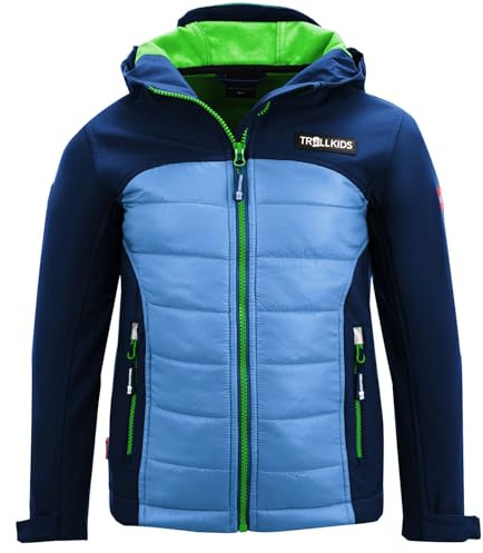 TROLLKIDS Jacke Lysefjord himmelblau/marine 4 Jahre (104 cm)