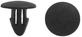 Sourcingmap® 20Stk 5mm Loch Tür Schutzblech Clip Drucken Plastik Nieten Befestigung für Auto de