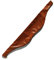 SHARROW Bogentasche Traditionell Bogen Tasche Leder Longbow Recurvebogen Fall Köcher für Bogensport (Braun)