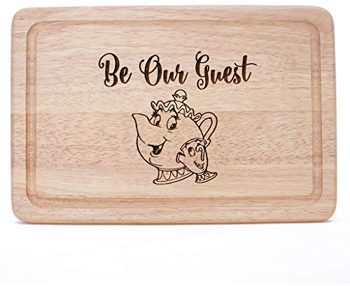 Be Our Guest Housewarming Christmas Chopping Board Gift