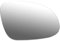 BESTPRICE 1x Spiegelglas rechts beheizt Außenspiegel Seitenspiegelglas konvexKompatibel mit SEAT ALHAMBRA (7V8, 7V9), SKODA SUPERB 1 (3U4), VW GOLF 5 (1K1), GOLF 5 Variant (1K5), JETTA III (1K2), P