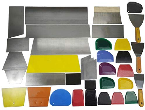 Spachtel Set, Spachtel Schaber Trockenbau Schaber, Kunststoff Auto Home Window Tint Rakel Schaber Für Wraps, Abziehbilder Und Fensterfolie Installieren (36 Stück)