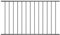 vidaXL Zaunfeld Zaunelemente Zaun Metallzaun Gartenzaun Schmuckzaun Gitterzaun Gittermatten Pulverbeschichteter Stahl 1,7x1,25m Schwarz