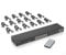 MT-VIKI 16 Port KVM Switch 4K@30Hz Rack Mount KVM Switch w/IR Remote & 16 HDMI Cables & USB Cables