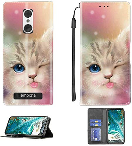 Aroepurt Hülle Für Emporia Smart 4 hülle Kompatibel mit Emporia Smart 4 Hülle Case Handyhülle Schutzhülle CPT21