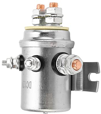 Relé de Cabrestante 600A, Controlador de Cabrestante Bobina de Latón DC 12V Accesorio de relé de Arranque a Prueba de Agua para Vehículos Todoterreno ATV UTV