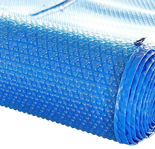 Cobertor Solar Piscinas Cubiertas Solares para Piscinas Lona de Calefacción Rectangular Piscinas Elevadas Manta Flotante, Pequeña a Grande Cubierta de Natación Heavy Duty ( Size : 4m x 8m(13ftx26ft) )