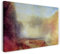 Leinwandbild (40x30cm) William Turner: Falls of the Clyde, Leinwand auf Keilrahmen gespannt und fertig zum Aufhängen, hochwertiger Kunstdruck aus deutscher Produktion