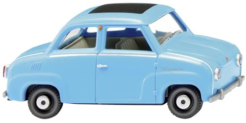 Wiking 018498 H0 Goggo Glas Goggomobil eisblau Spur HO 1:87