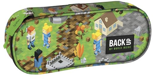 Derform Pixel Games Schlamper Etui Faulenzer Schlampermappe Federmäppchen Stifte Mäppchen
