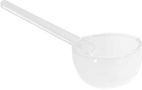 Ciieeo Louche De Service À Sauce en Cristal Cuillère À Remuer en Verre avec Bec Verseur Louche À Soupe À Long Manche Louche À Punch en Verre Transparent Cuillère À