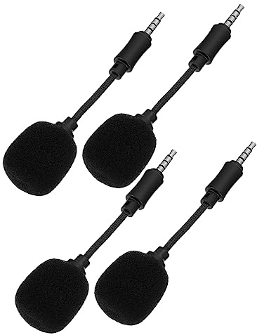 VICASKY 8pcs Microphone for Live Singing Phone Microphone Recording Professional Audio Accessory Sponge Head