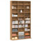 Myheimly CD-Regal DVD Bluray Medienregal Medienschrank Aufbewahrung Standregal Regalwand Bücherregal Artisan-Eiche 102x23x177,5 cm Holzwerkstoff