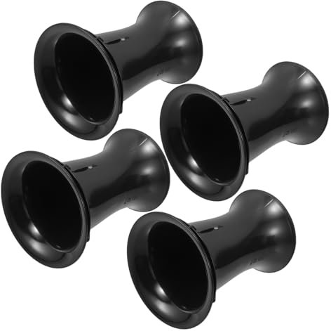 Artibetter 4pcs Subwoofer Air Vent Bass Reflex Tubes Speaker Cabinet Ports Diy Speaker Connectors for Guitar Amp