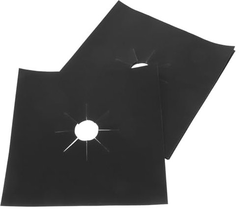 COOPHYA 8stücke Stovenschutzmatten Teilig Wiederverwendbare Gasherd-abdeckungen Antihaftbeschichtet Leicht Zu Reinigen Für Gas Und Elektroherde Effektiver Schutz Vor Spritzern Und