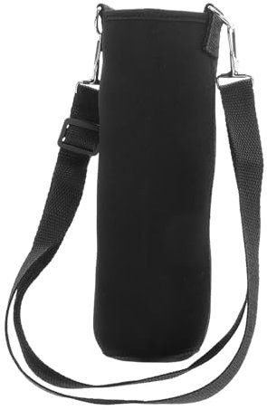 DINHEAROM Pochette Isotherme pour Bouteille avec Bandoulière Adaptée à Bouteilles Inoxydable pour Boissons