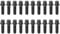 iSpchen 20Pcs Alloy Wheel Nuts M14 X 1.5 17mm Hex Alloy Wheel Lug Nuts Bolts Set Replacement for Mercedes Viano Vito