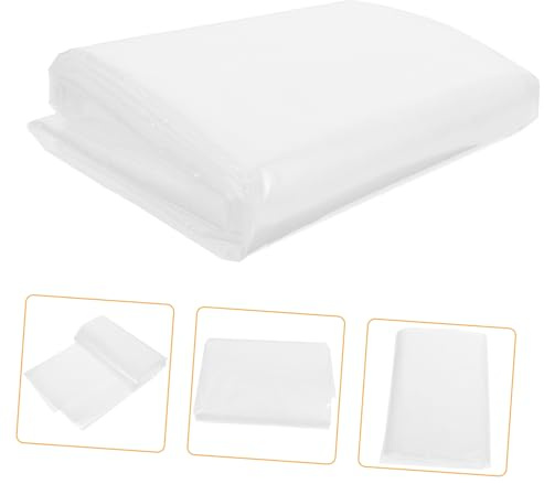 CORHAD Transparent Kinderwagen Abdeckhaube Schutzcover Wasserfest und Winddicht Langlebige Kunststofffolie Optimaler Regenschutz für Babysicherheit und Sichtbarkeit Einfache Mittelgroß