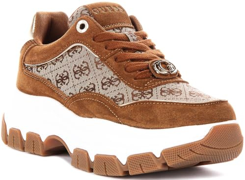 GUESS Britz FLPBT3FAL12BEIBR, Damen Sneakers