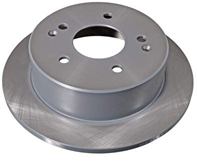 Blue Print ADG043220 Brake Disc Set (2 Brake Disc) rear, full, No. of Holes 5