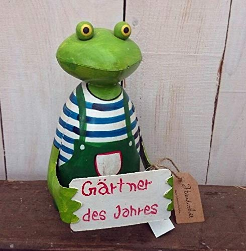 Unbekannt Frosch Zaunhocker Gärtner des Jahres