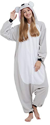 Pigiama Animali Cosplay Uomo Donna Adulti Costume Tuta Koala XL