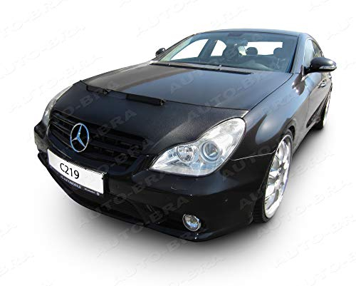 AB3-00435 Auto Bra kompatibel mit MB Mercedes-Benz CLS C219 Bj. 2004-2010 Haubenbra Steinschlagschutz Tuning Bonnet Bra