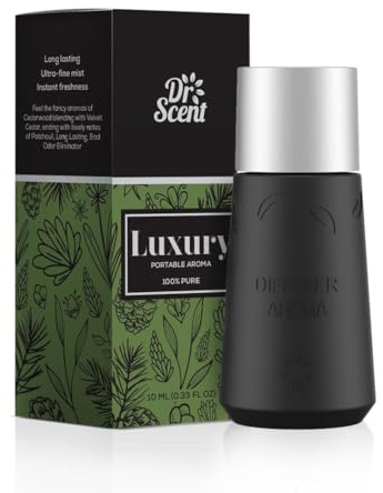 Dr Scent Huile aromatique portable pour voiture (luxe 10 ml)