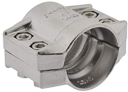 Klemmschale Spannbereich Ø 89-93 mm, Edelstahl, Schlauchschelle nach EN 14420-3