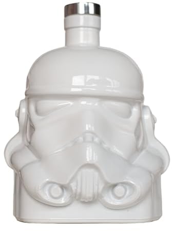 Thumbs Up Decantador original Stormtrooper blanco, para whisky, bourbon y escocés