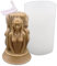 Cestony 3D Drei Göttinnen Mädchen schwangere Frau alte Frau Form Kerze Silikon Formen für DIY Kerze Harz Stumpen Aromatherapie Kerzen Wachs Seife Blume Probe Ton Handwerk Schreibtisch Dekor