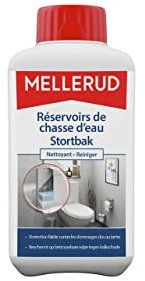 MELLERUD Nettoyant pour réservoir de chasse – Toilettes | 1 x 0,5 l | Efficace pour éliminer les dépôts | Calcaire, tartre, impuretés