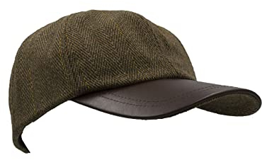 Walker & Hawkes - Unisex Baseballkappe - Tweed - Country-Stil - Braun