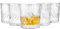 bar@drinkstuff Essence Vintage Whiskey Tumbler 11oz / 330ml - Pack of 6 - Glassware, Hiball