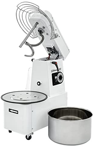 Casselin - Pétrin à spirale tête relevable et cuve amovible 35Kg