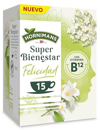 Hornimans Infusión Super Bienestar Felicidad 15 Bolsitas