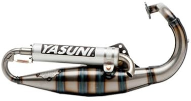 Pot Scoot YASUNI R Verni pour Peugeot 50 TKR, Trekker, SPEEDFIGHT 1 ET 2, Vivacity, BUXY (Silencieux ALU) -TUB1002-