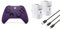 Xbox Wireless Controller - Astral Purple+Venom 1100-mAh-Akku mit hoher Kapazität, Doppelpack - Weiß Series X & S One