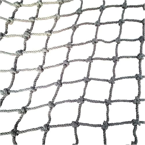 Kids Climbing Frame NetTreehouse Rope Ladder, Child Climbing Netting Rope Net Safety Net, Outdoor,Fence Net, Indoor(4 * 7m(12.12 * 21.21ft))